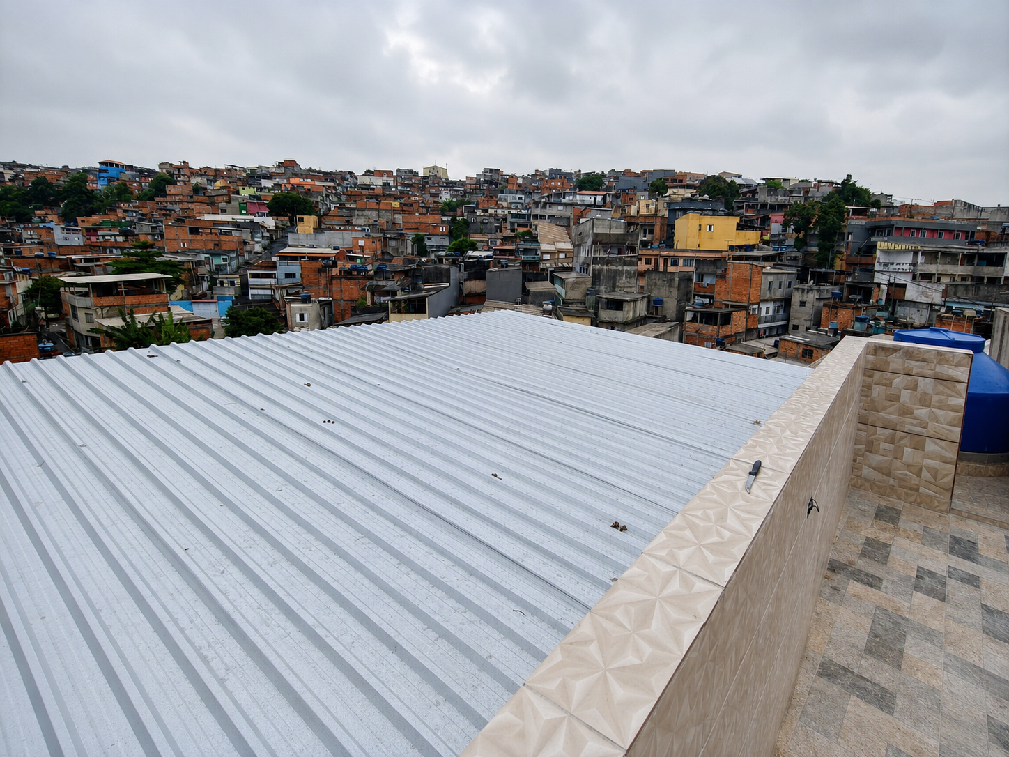 Telhado depois da reforma